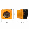 Фонарь налобный светодиодный 1Вт 80Лм IP40 SMD аккумуляторный TG1 4V0.5Ah, 1xLED, ЗУ 220V Трофи