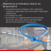 Хомут ETFE химически устойчивый из фторопласта, голубой, 4,8х300