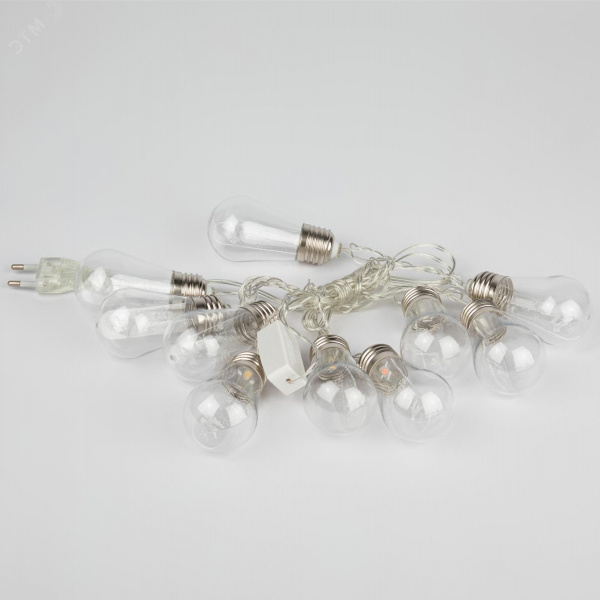 Гирлянда Нить С Новым годом, 1.8 м, 10 LED, мультиколор, IP20 ENIN-16M