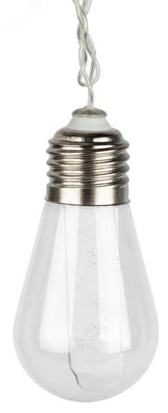Гирлянда Нить С Новым годом, 1.8 м, 10 LED, мультиколор, IP20 ENIN-16M