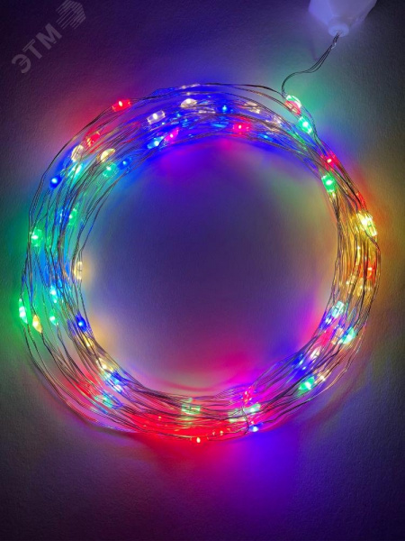 Гирлянда LED Нить 10 м мультиколор 220 V ENIN -10NM