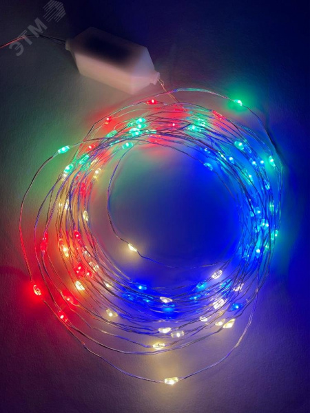 Гирлянда LED Нить 10 м мультиколор 220 V ENIN -10NM