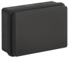 Распределительная коробка KOR-150-110-70-11g-2MP-B двухкомпонентная HF стойкая к УФ 150х110х70мм черная прямой монтаж IP67
