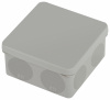 Коробка распаячнаяKOR-100-100-50-9g-2MP двухкомпонентная безгалогенная атмосферостойкая 100х100х50мм прямой монтаж