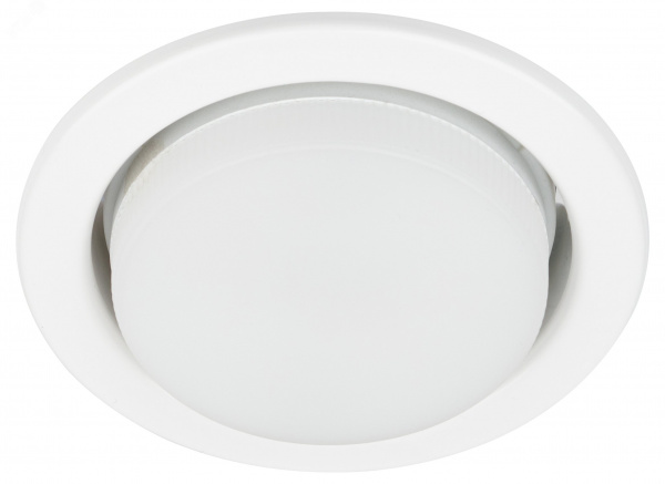 Светильник встраиваемый KL35 WH /1 (к) под лампу Gx53 220V 13W белый (80/1680)