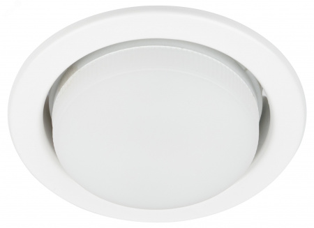 Светильник встраиваемый KL35 WH /1 (к) под лампу Gx53 220V 13W белый (80/1680)