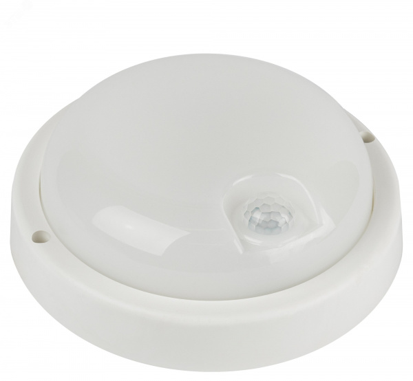 Светильник ЖКХ LED SPB-201-3-65K-008 8Вт 6500K 760Лм IP65 с ИК датчиком движения
