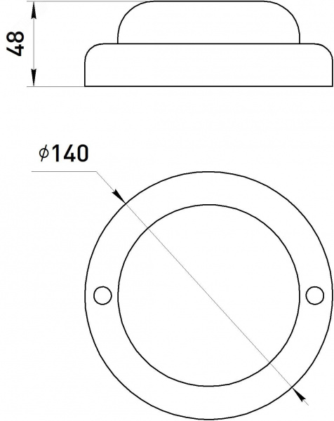 Светильник ЖКХ LED SPB-201-3-65K-008 8Вт 6500K 760Лм IP65 с ИК датчиком движения