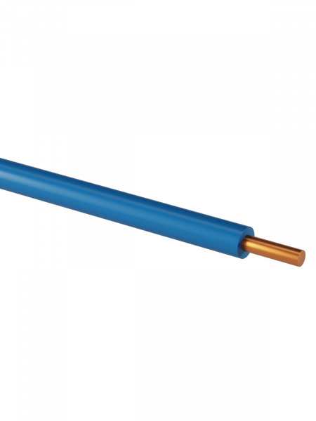 Провод ПуВнг(А)-LS 1х0,75 ГОСТ (1000м), синий TDM