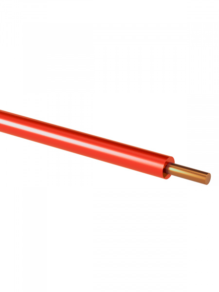 Провод ПуВнг(А)-LS 1х0,75 ГОСТ (1000м), красный TDM