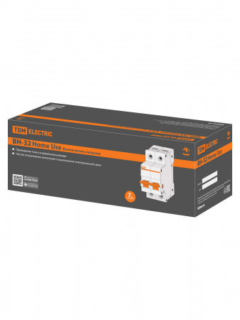 Выключатель нагрузки (мини-рубильник) ВН-32 2P 40A Home Use TDM