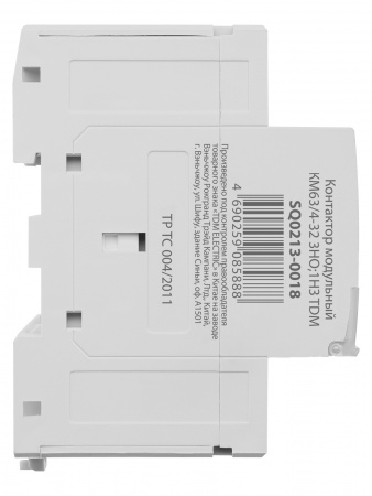 Контактор модульный КМ63/4-32 3НО;1НЗ TDM