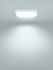 Светодиодный светильник LED ДПП 3801 8Вт 6500К IP65 белый овал 155*78*57 мм Народный
