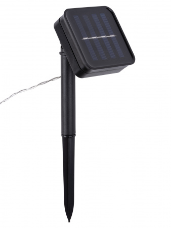 Гирлянда ССГ "Бусины" на солнечной батарее, 4 м, 20 LED, желтый, IP54, TDM