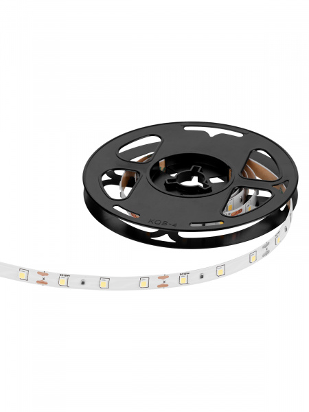 Комплект светодиодной ленты SMD2835-60 LED/м-12 В-4,8 Вт/м-IP20-3000 К (1 м), 6 Вт TDM