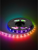 Комплект светодиодной ленты SMD5050-30 LED/м-12 В-7,2 Вт/м-IP65-RGB (1 м), 12 Вт, IR-контроллер TDM