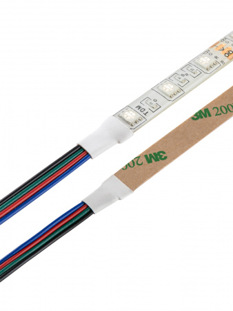 Лента светодиодная SMD5050-60 LED/м-IP65-12 В-14,4 Вт/м-RGB (5 м) блистер TDM