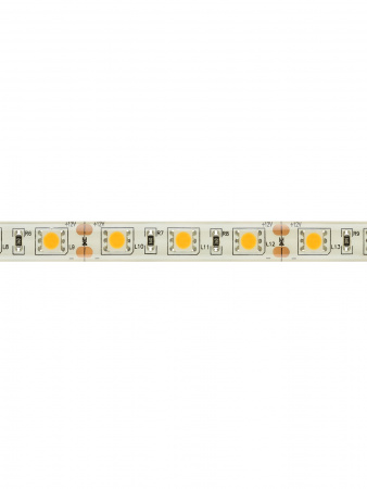 Лента светодиодная SMD5050-60 LED/м-IP65-12 В-14,4 Вт/м-3000 К (5 м) блистер TDM