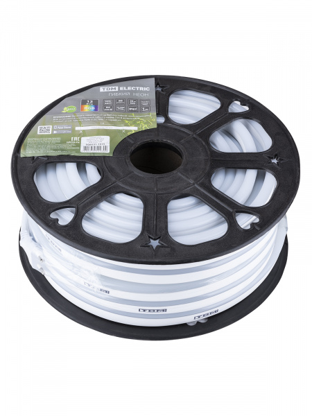 Гибкий неон SMD5050-60 LED/м-220 В-12 Вт/м -IP67-RGB (25м) TDM