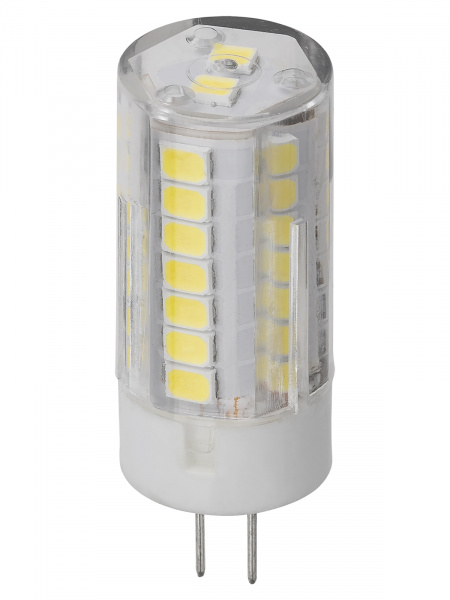 Лампа светодиодная G4-3 Вт-230 В-6500 К, SMD, 16x43 мм TDM