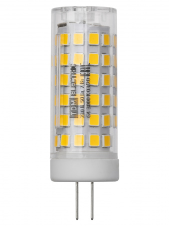 Лампа светодиодная G4-7 Вт-230 В-3000 К, SMD, 18,5x57 мм TDM