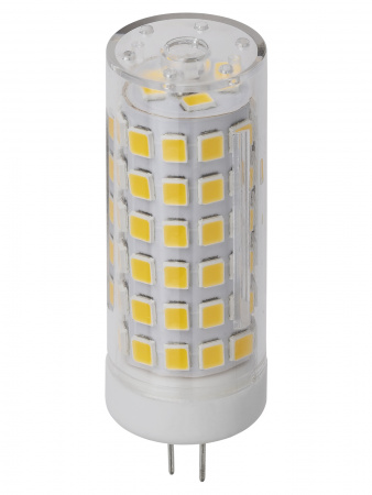 Лампа светодиодная G4-7 Вт-230 В-4000 К, SMD, 18,5x57 мм TDM