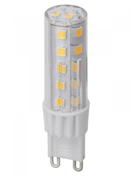Лампа светодиодная G9-7 Вт-230 В-3000 К, SMD, 17,5x65,5 мм TDM