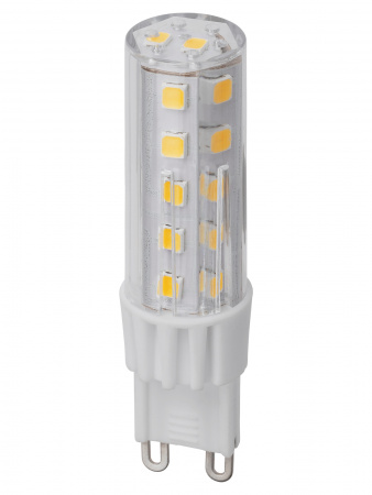 Лампа светодиодная G9-7 Вт-230 В-3000 К, SMD, 17,5x65,5 мм TDM