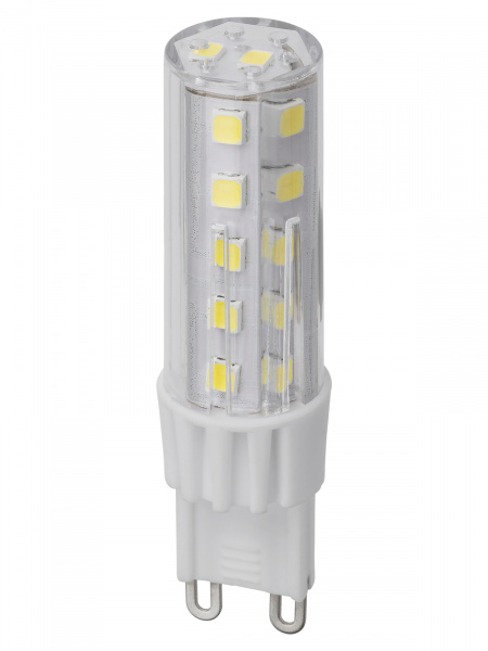 Лампа светодиодная G9-7 Вт-230 В-4000 К, SMD, 17,5x65,5 мм TDM