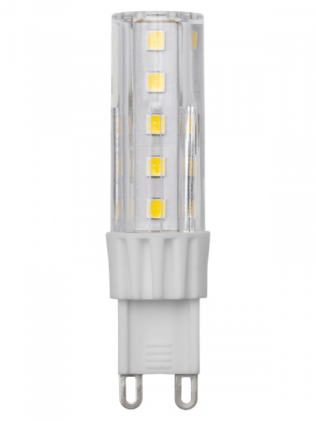 Лампа светодиодная G9-7 Вт-230 В-4000 К, SMD, 17,5x65,5 мм TDM
