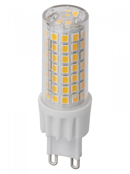 Лампа светодиодная G9-9 Вт-230 В-3000 К, SMD, 21,5x70,5 мм TDM