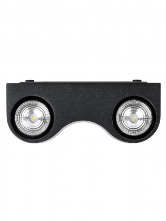 Светильник настенный LED, Дуэт, 4х3 Вт, 3000 К, L200 мм, алюм./черн., вверх/вниз, IP65, TDM