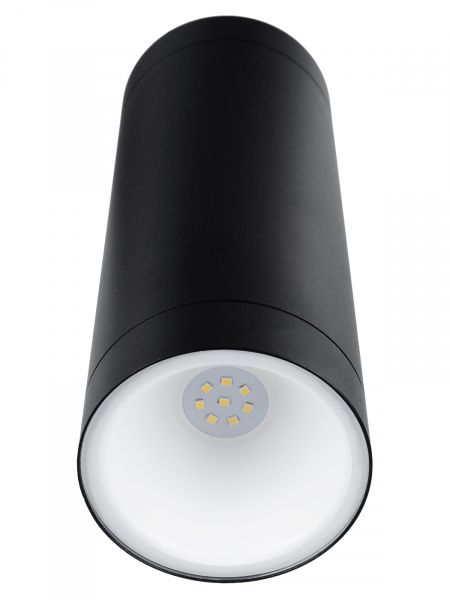 Светильник настенный LED, Тубо, 2х6 Вт, 4000 К, H252 мм, алюм./черн., вверх/вниз, IP65, TDM