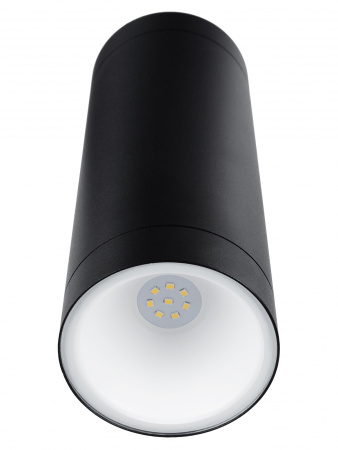 Светильник настенный LED, Тубо, 2х6 Вт, 4000 К, H252 мм, алюм./черн., вверх/вниз, IP65, TDM