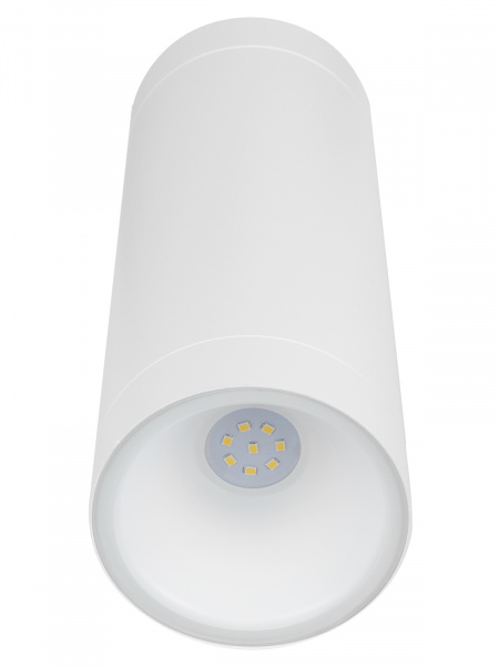 Светильник настенный LED, Тубо, 2х6 Вт, 4000 К, H252 мм, алюм./бел., вверх/вниз, IP65, TDM