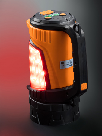 Фонарь светодиод. "Прожектор 10", аккум., 10 Вт LED+12 SMD+12 SMD, 350 лм, 3,7 В 2,4 А*ч, USB, TDM