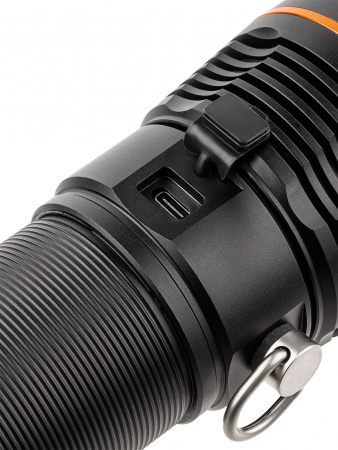 Прожектор «Титан 7», 30 Вт CREE 3600 лм, 4х18650, IPX5, Type-C, TDM