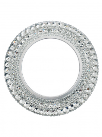 Светильник встраиваемый СВ 03-10 GX53 230В LED подсветка 5 Вт зеркальный/хром TDM