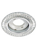 Светильник встраиваемый СВ 03-12 GX53 230В LED подсветка 5 Вт зеркальный/хром TDM