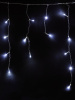 Гирлянда светодиодная "Бахрома" 1,9х0,5 м, 68LED, белый, 8 режимов, 250 В, IP20, TDM