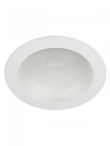 Светильник встраиваемый LED Деко 05, 10 Вт, 3000K, кругл, D170 мм, белый, IP44, TDM