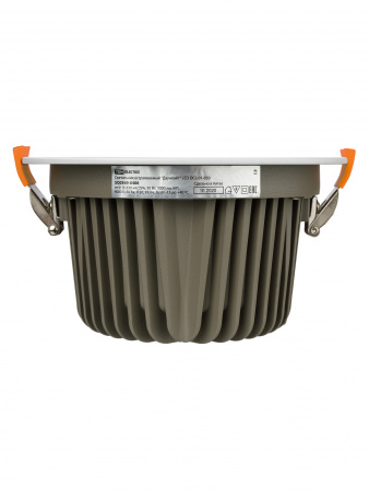 Светильник встраиваемый "Даунлайт" LED DCL-01-030 30 Вт, 4000 К, 80 Ra, IP20, прозрачный расс., TDM