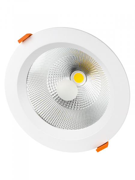Светильник встраиваемый "Даунлайт" LED DCL-01-050 50 Вт, 4000 К, 80 Ra, IP20, прозрачный расс., TDM
