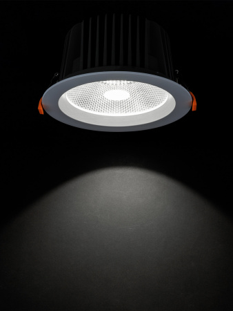 Светильник встраиваемый "Даунлайт" LED DCL-01-060 60 Вт, 4000 К, 80 Ra, IP20, прозрачный расс., TDM