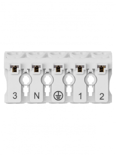 Клемма пружинная соединительная КСП5-3L+N+PE, 16 A TDM