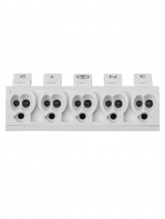 Клемма пружинная соединительная КСП5-3L+N+PE, 16 A TDM