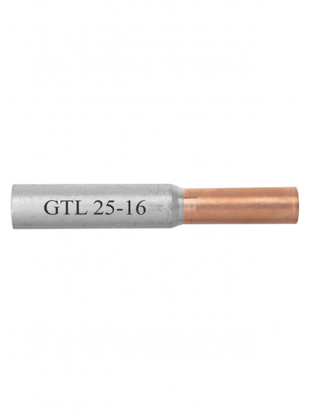 Гильза GTL-25/16 медно-алюминиевая соединительная TDM