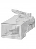 Разъем RJ-45 UTP для кабеля кат. 5Е, 8P8C (100шт) TDM