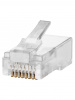 Разъем RJ-45 UTP для кабеля кат. 5Е, 8P8C в блистере (10шт) TDM