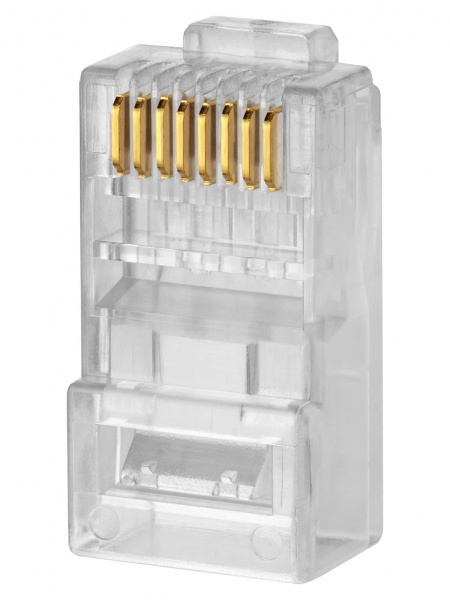 Разъем RJ-45 UTP для кабеля кат. 6, 8P8C в блистере (10шт) TDM